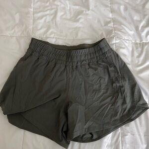 WOMENS Lululemon shorts- track that size 8
